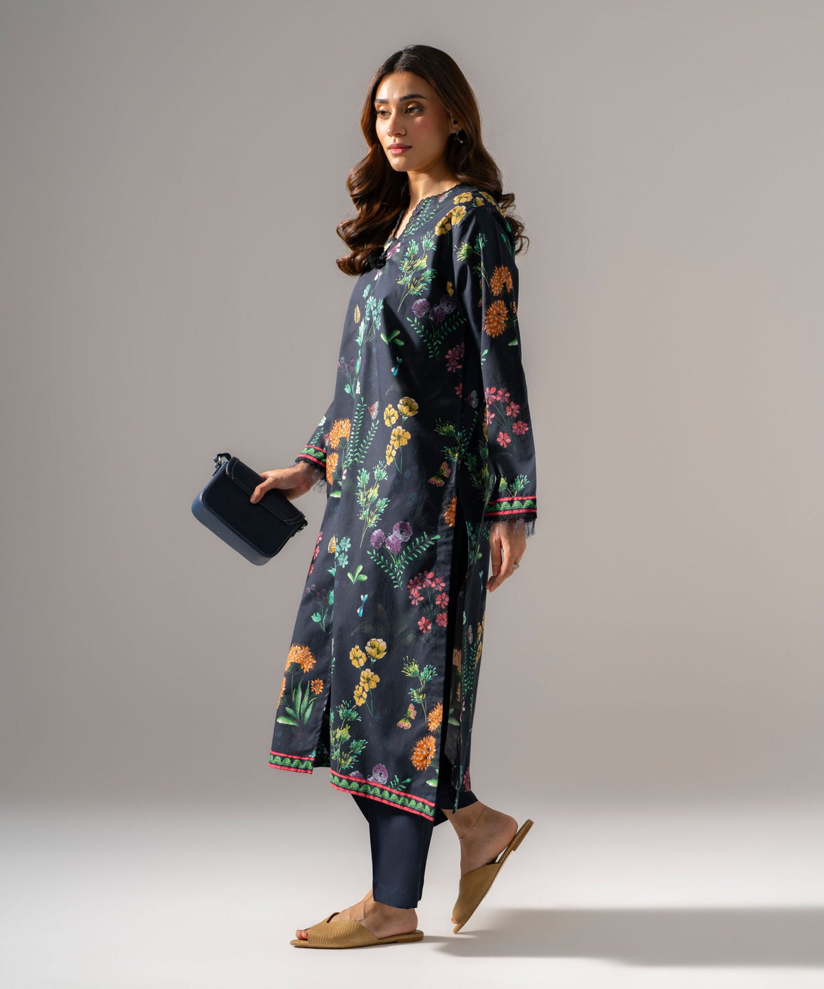 Printed Cambric Shirt PRW26CV1014S