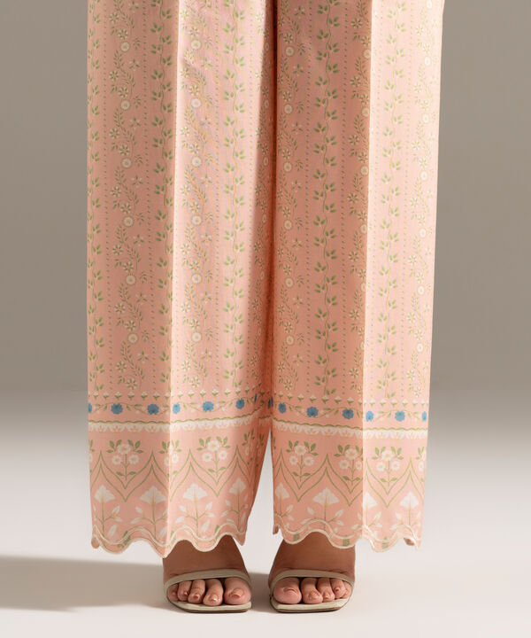Embroidered Cambric Culottes