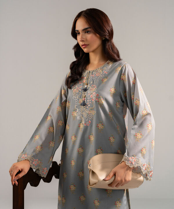 Embroidered Lawn Shirt