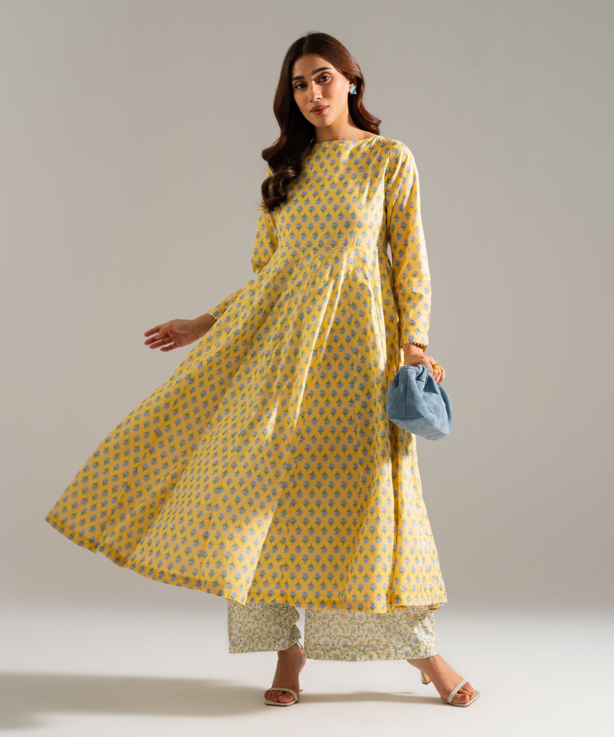 Printed Lawn Peshwas PRW26CWMV92S