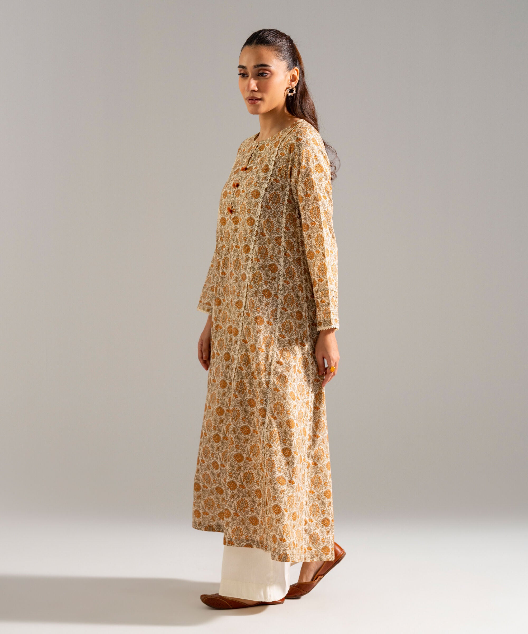 Printed Lawn Shirt PRW26CWMV93S
