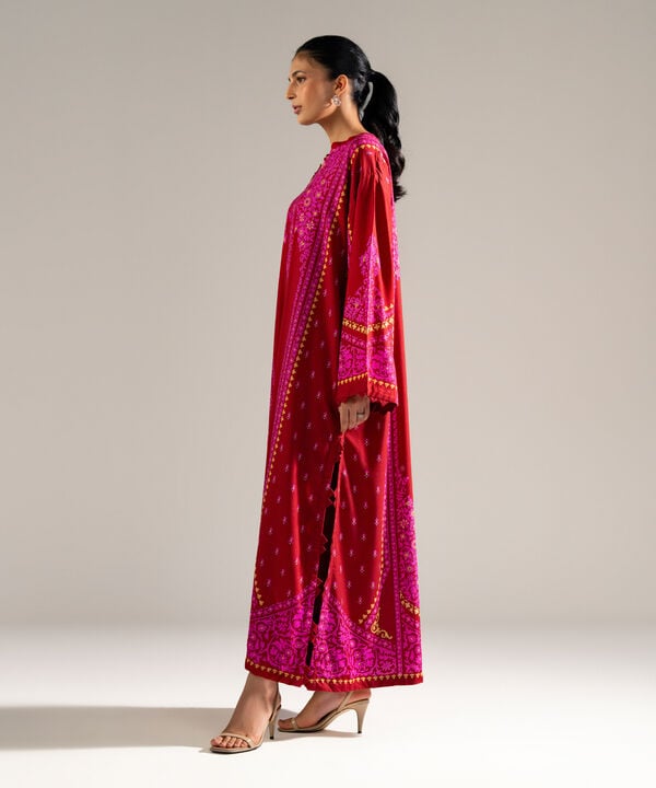 2 Piece - Printed Cotton Viscose Suit