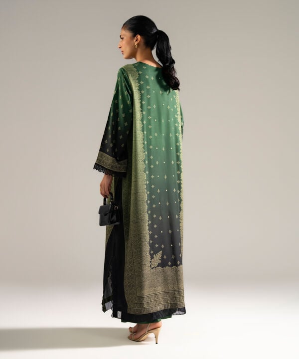 2 Piece - Embroidered Cotton Viscose Suit