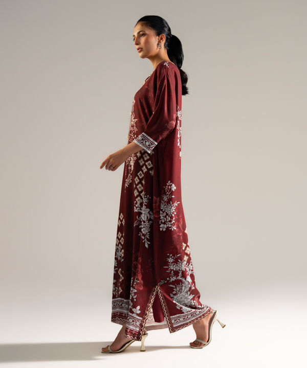2 Piece - Printed Cotton Viscose Suit
