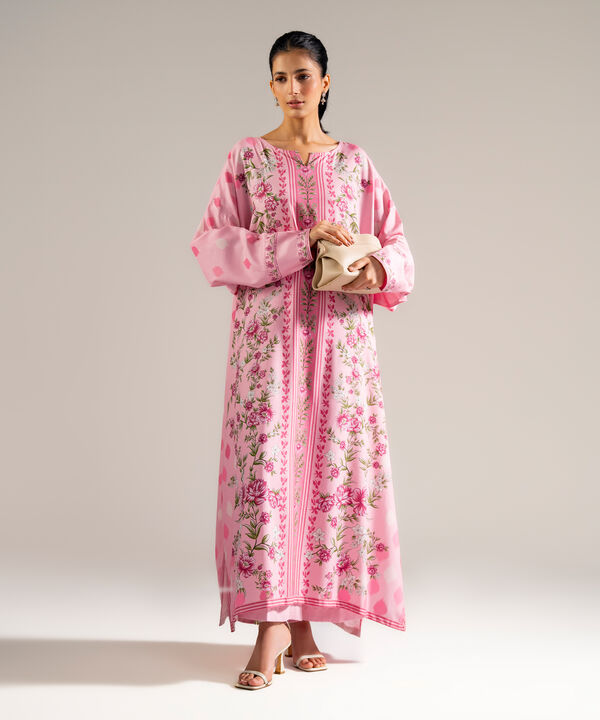 2 Piece - Printed Cotton Viscose Suit