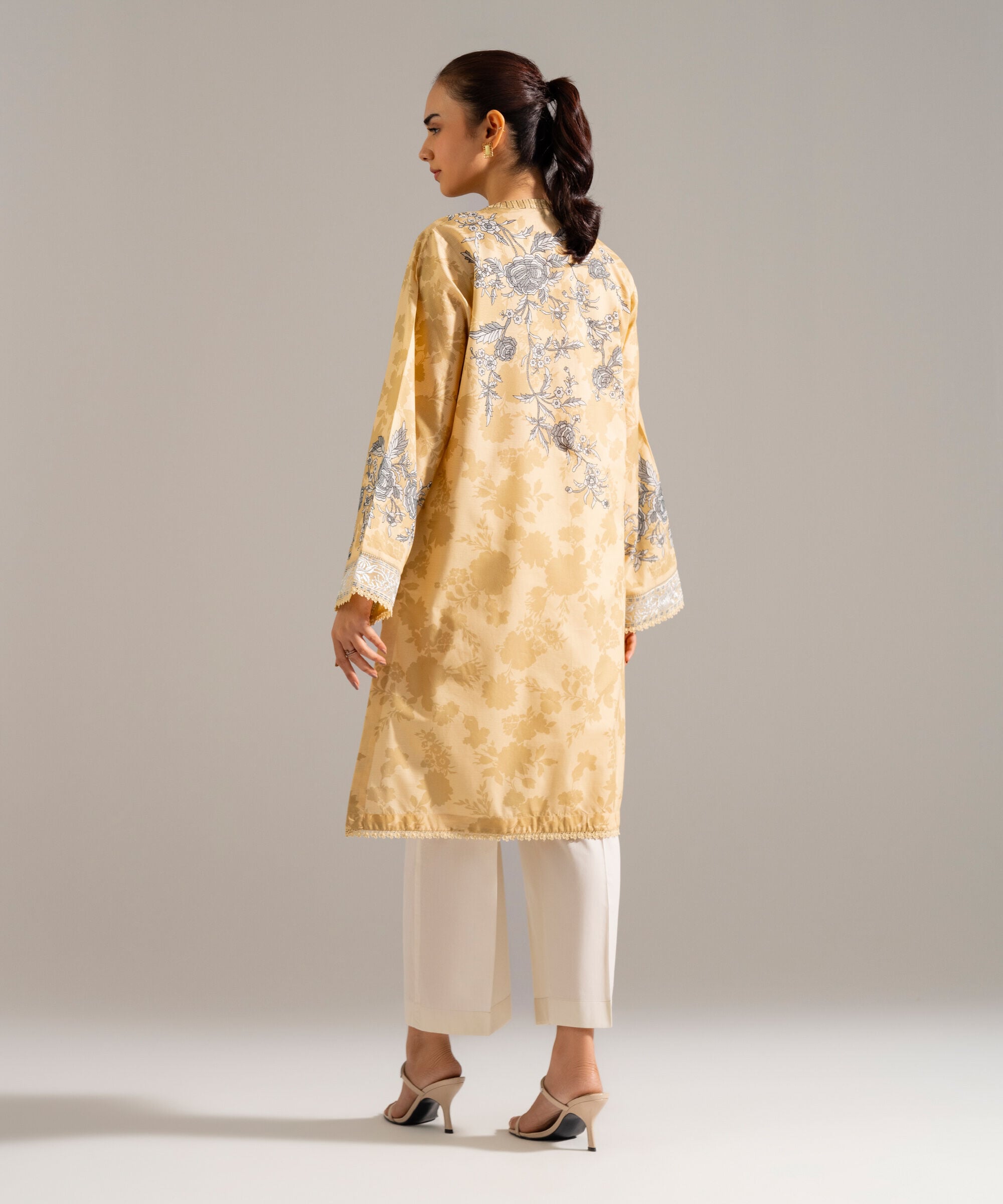 Embroidered Zari Lawn Shirt PRW26HMV917S