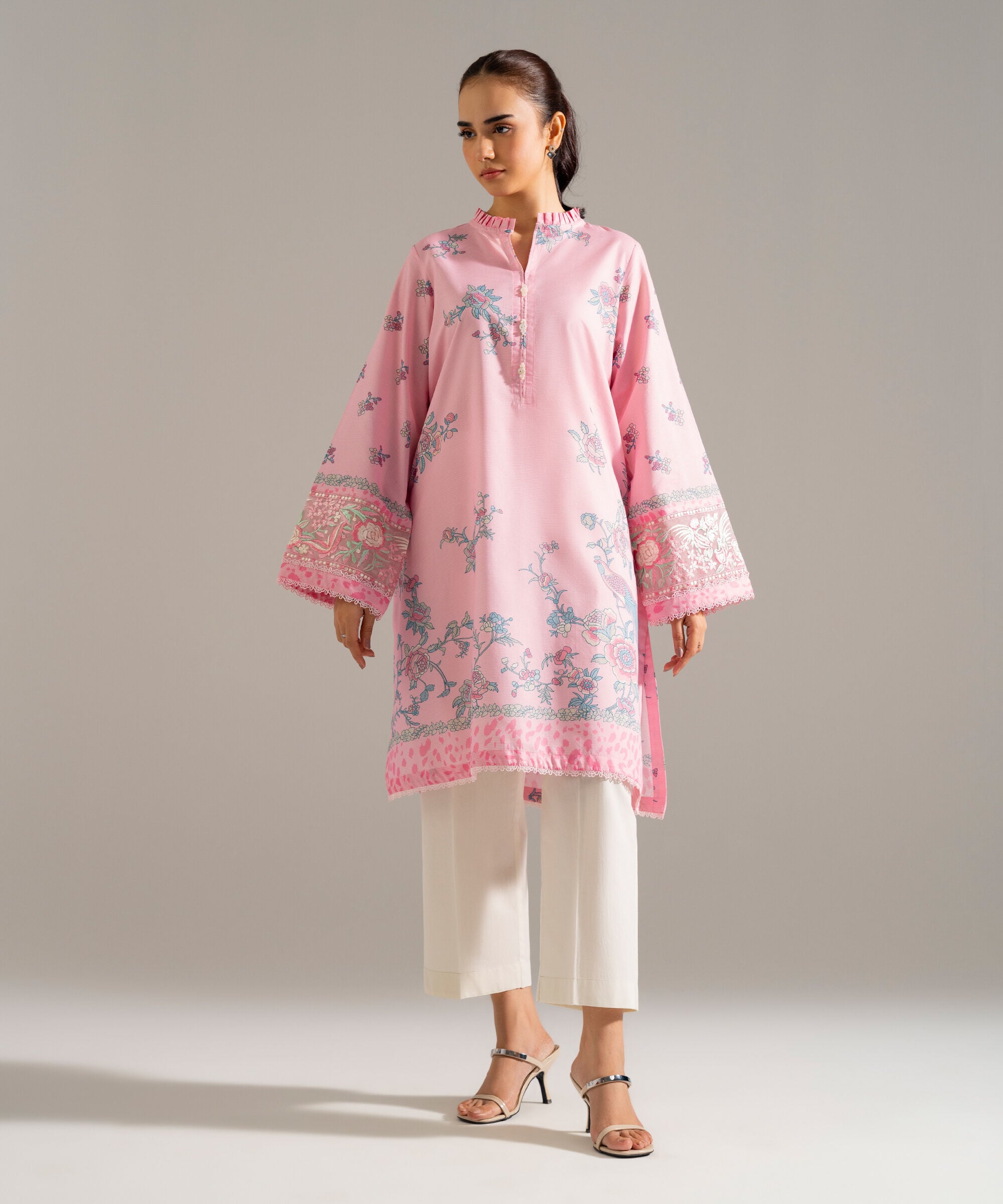 Embroidered Zari Lawn Shirt PRW26HMV919S