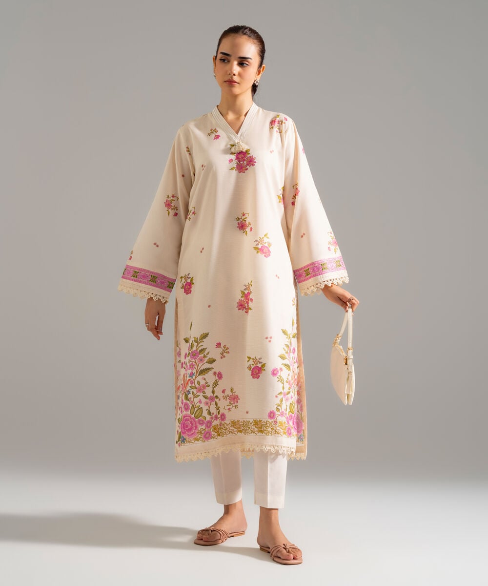 Embroidered Zari Lawn Shirt PRW26HMV920S