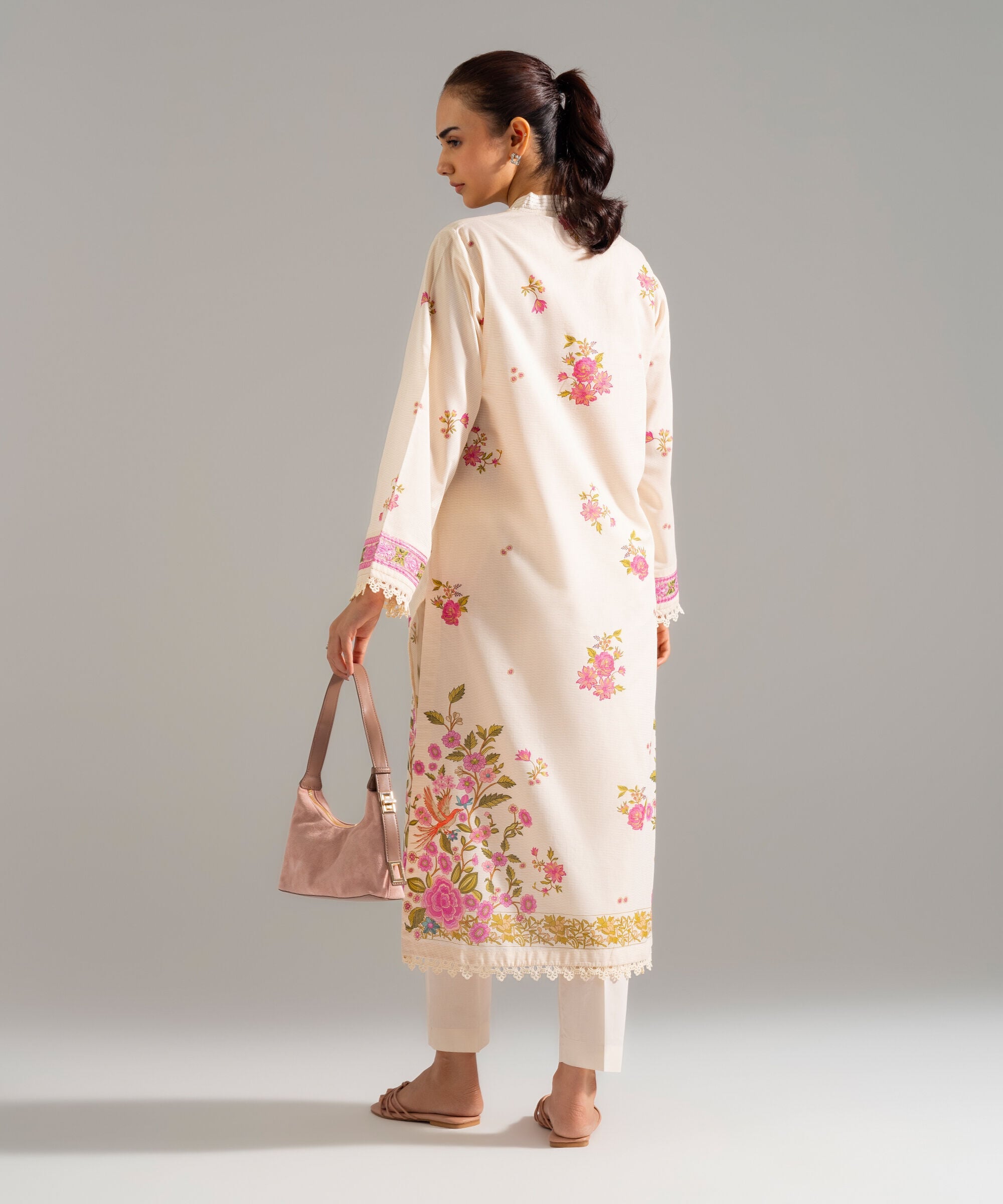 Embroidered Zari Lawn Shirt PRW26HMV920S