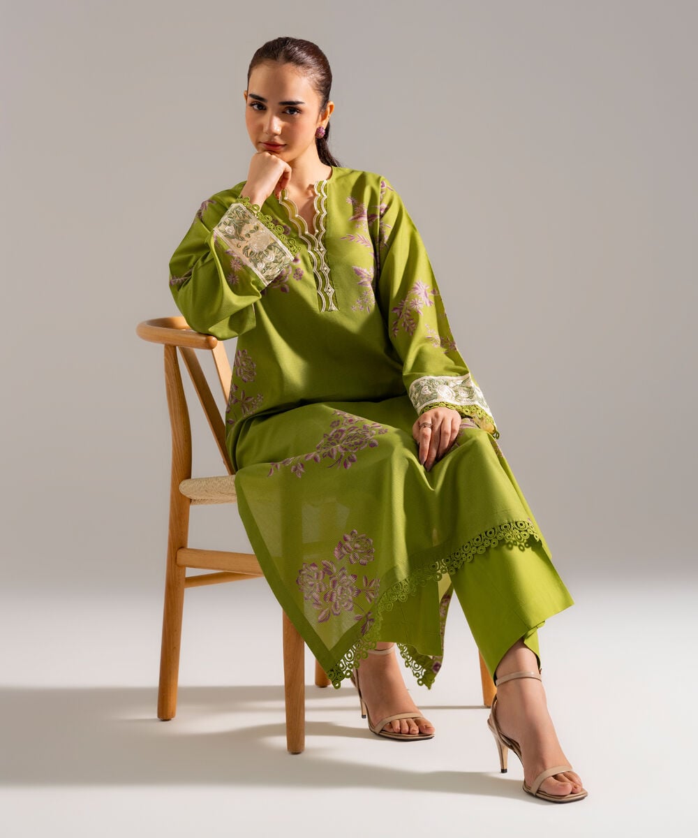 Embroidered Zari Lawn Shirt PRW26HMV922S