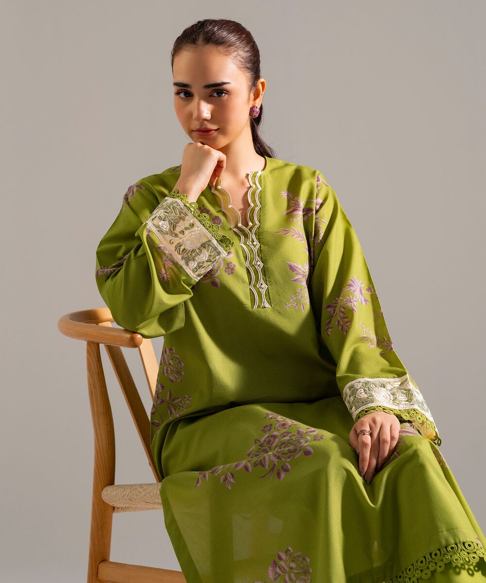 Embroidered Zari Lawn Shirt PRW26HMV922S