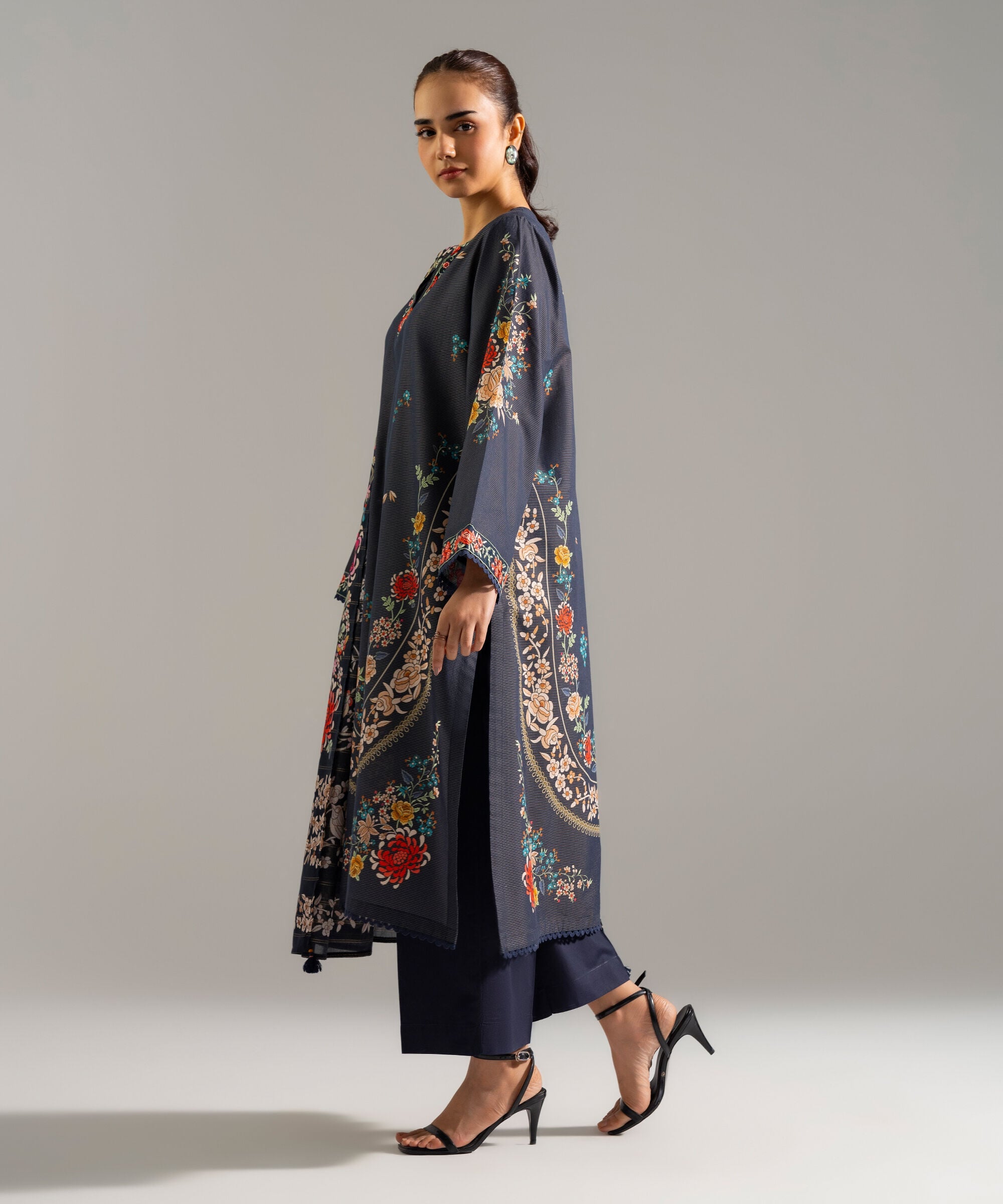 Embroidered Zari Lawn Shirt PRW26HMV923S
