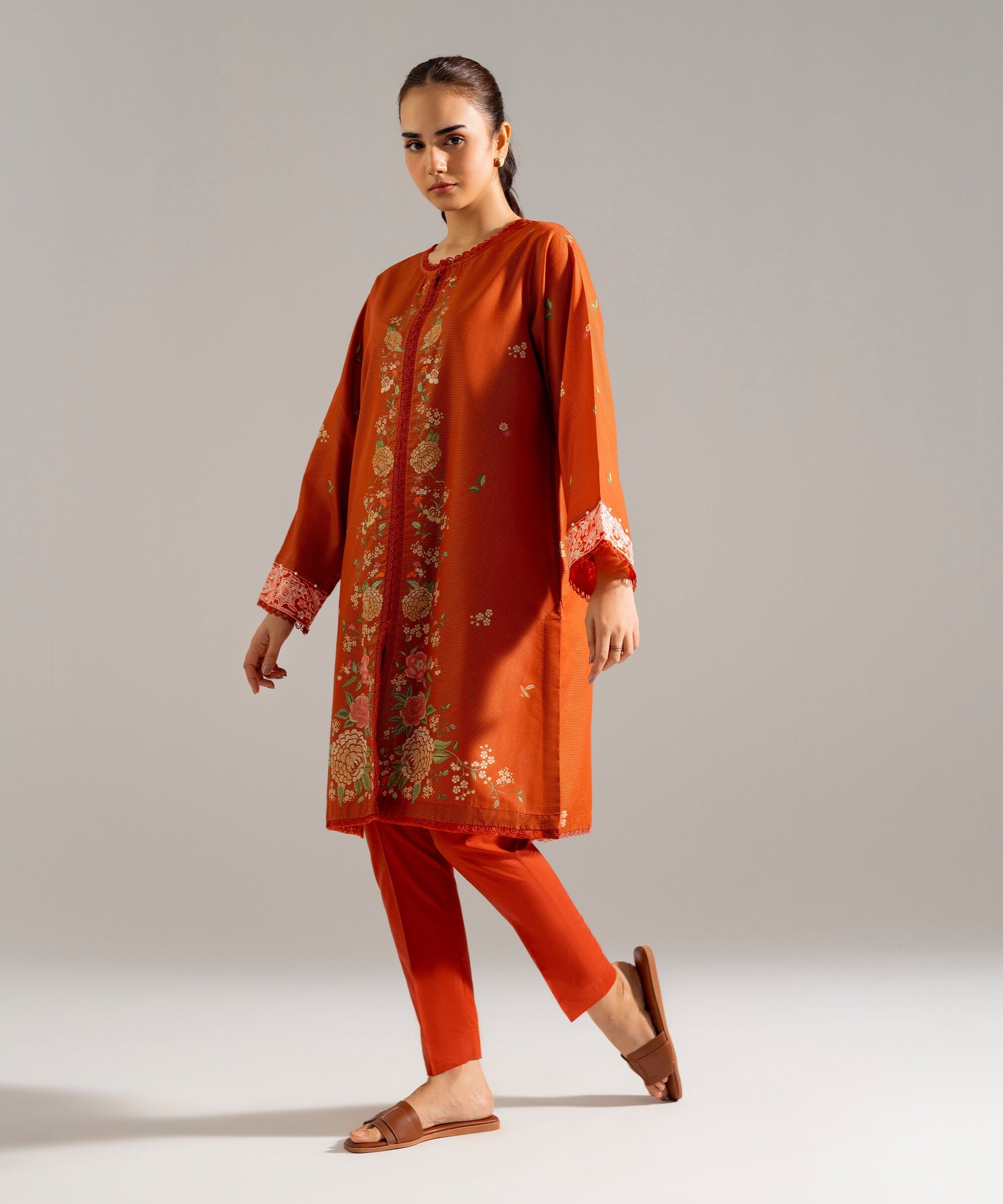Embroidered Zari Lawn Shirt PRW26HMV924S
