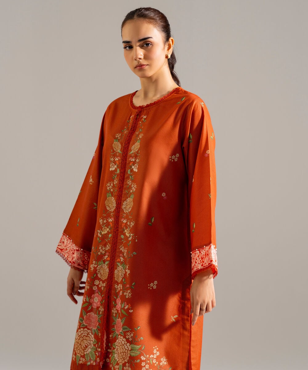 Embroidered Zari Lawn Shirt PRW26HMV924S