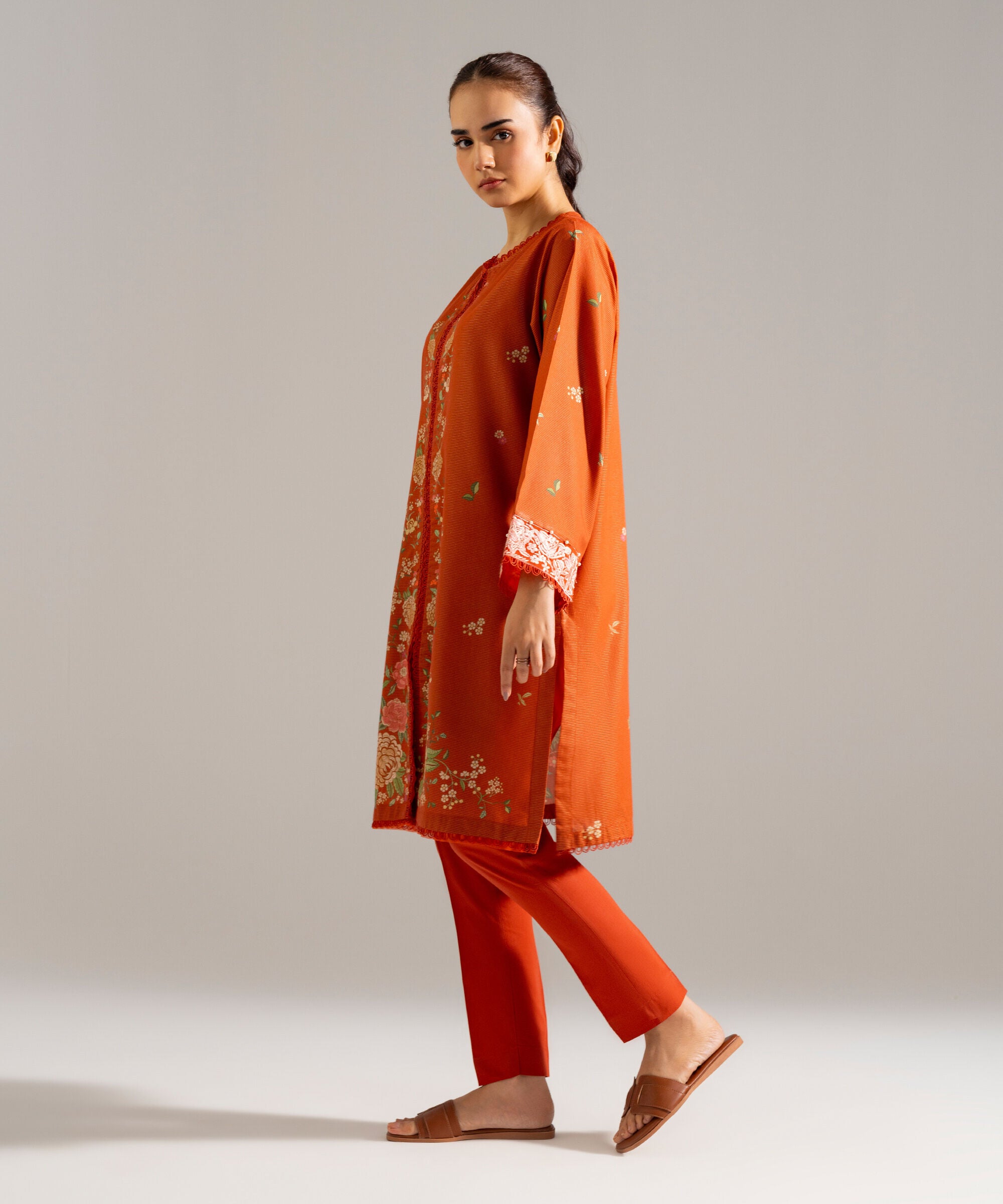 Embroidered Zari Lawn Shirt PRW26HMV924S