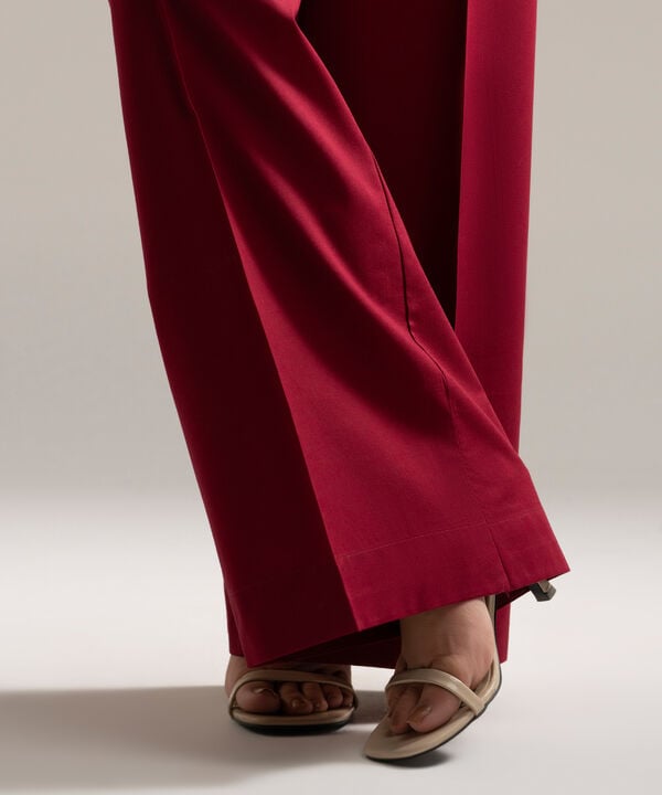 Solid Cambric Culottes