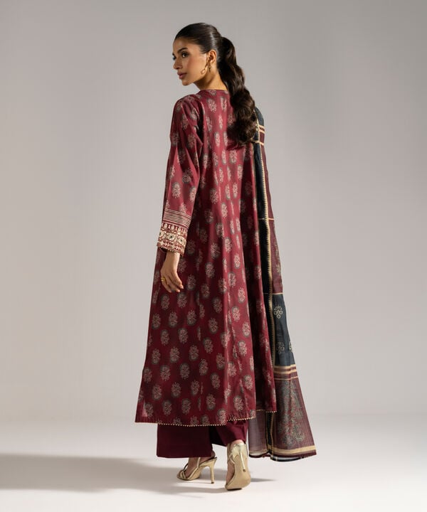 3 Piece - Embroidered Lawn Suit