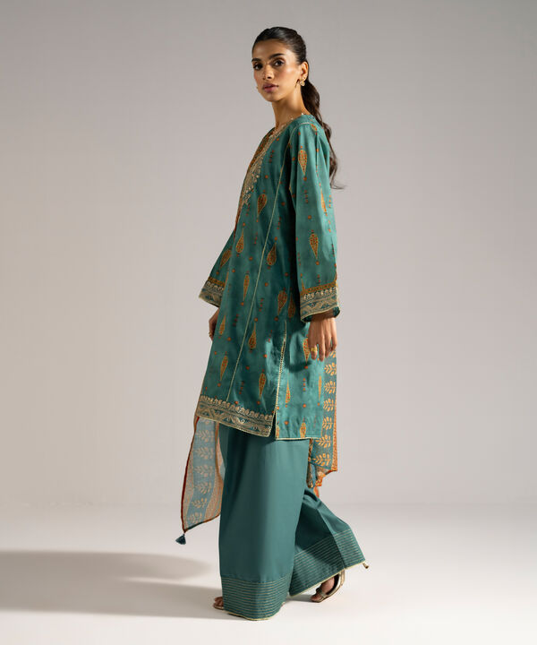 3 Piece - Embroidered Lawn Suit