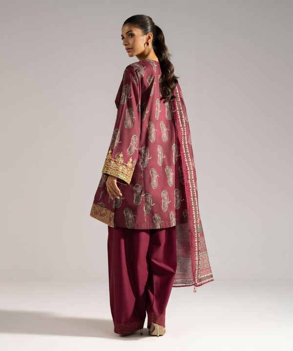 3 Piece - Embroidered Lawn Suit