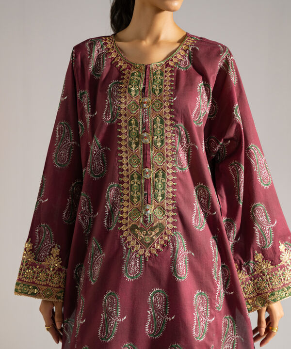 3 Piece - Embroidered Lawn Suit
