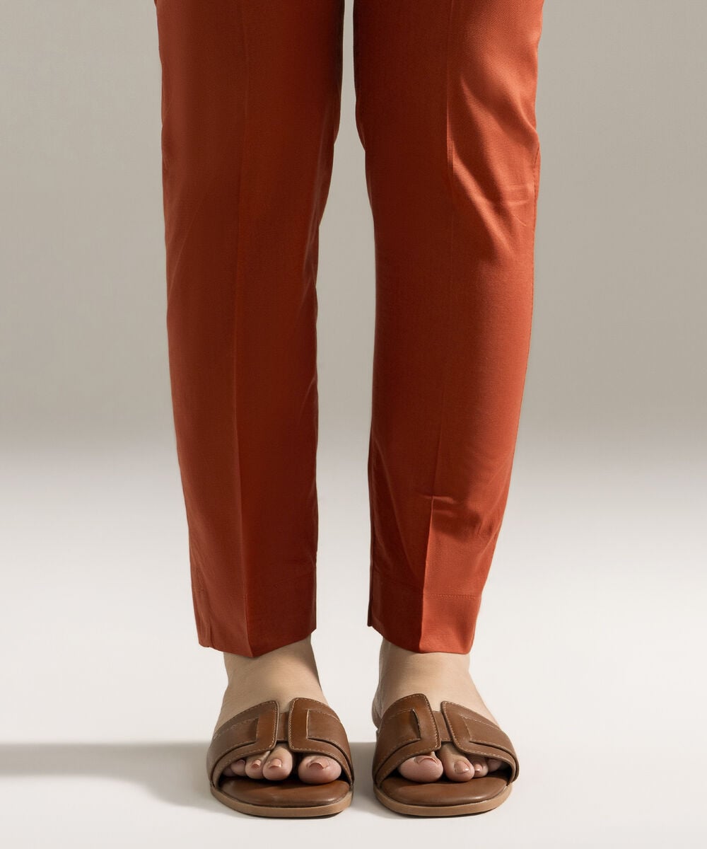 Solid Cambric Straight Pants PRW26SCV924T