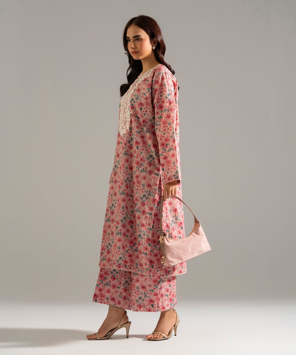 2 Piece - Embroidered Seersucker Suit PRW26SCWMV93