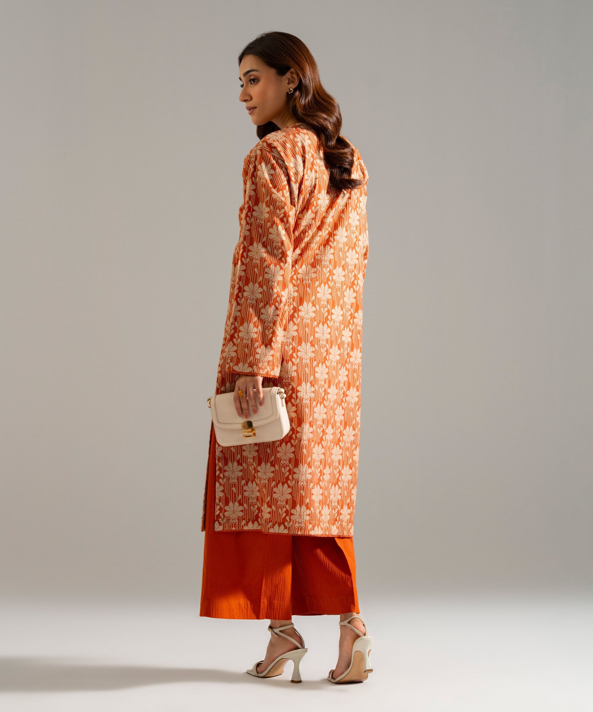 2 Piece - Embroidered Seersucker Suit PRW26SCWMV94