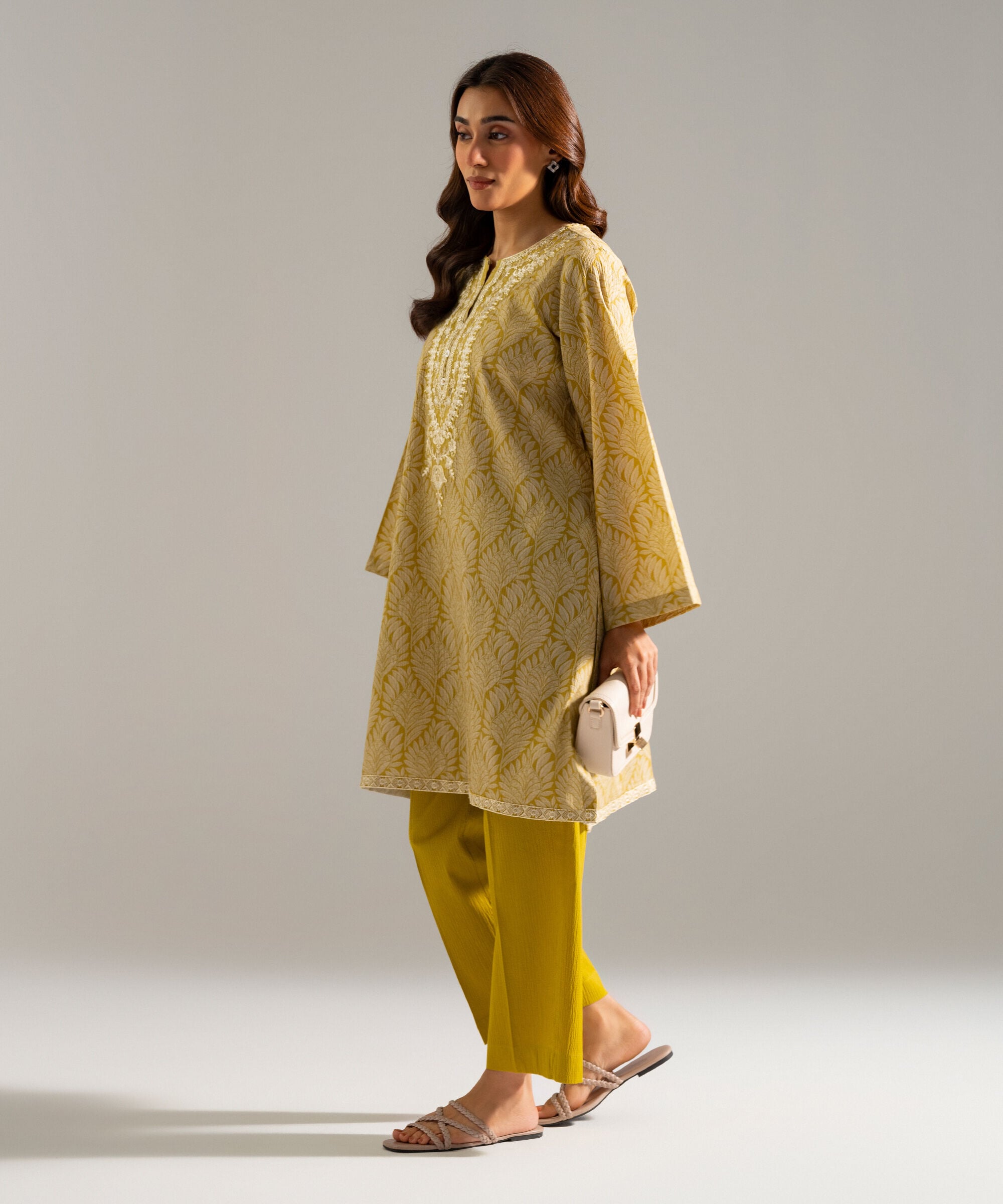 2 Piece - Embroidered Seersucker Suit PRW26SCWMV95