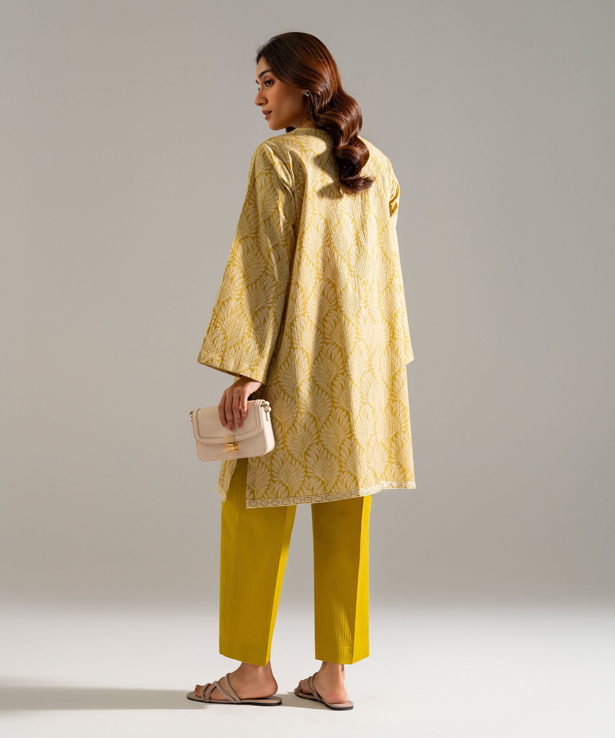2 Piece - Embroidered Seersucker Suit PRW26SCWMV95