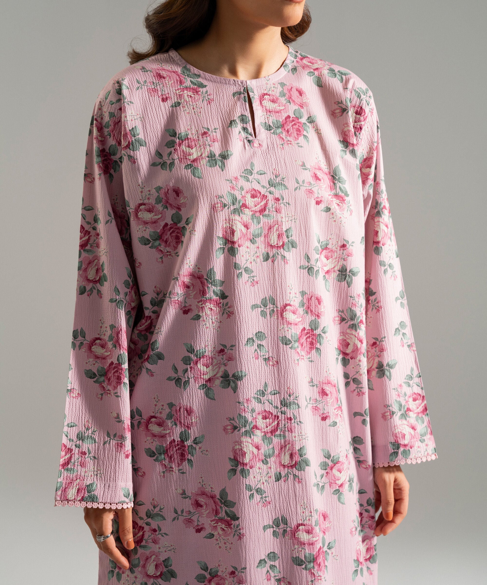 2 Piece - Embroidered Seersucker Suit PRW26SCWMV96