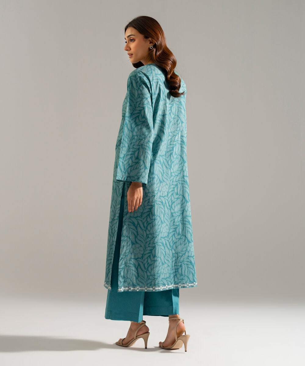 2 Piece - Embroidered Seersucker Suit PRW26SCWMV98