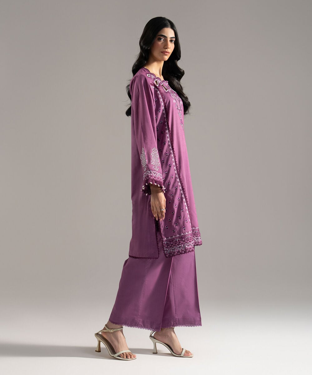 Embroidered Crosshatch Shirt PRW26SMV101S