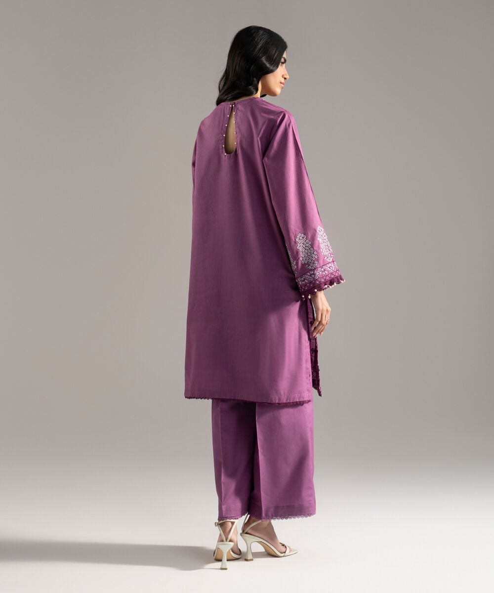 Embroidered Crosshatch Shirt PRW26SMV101S