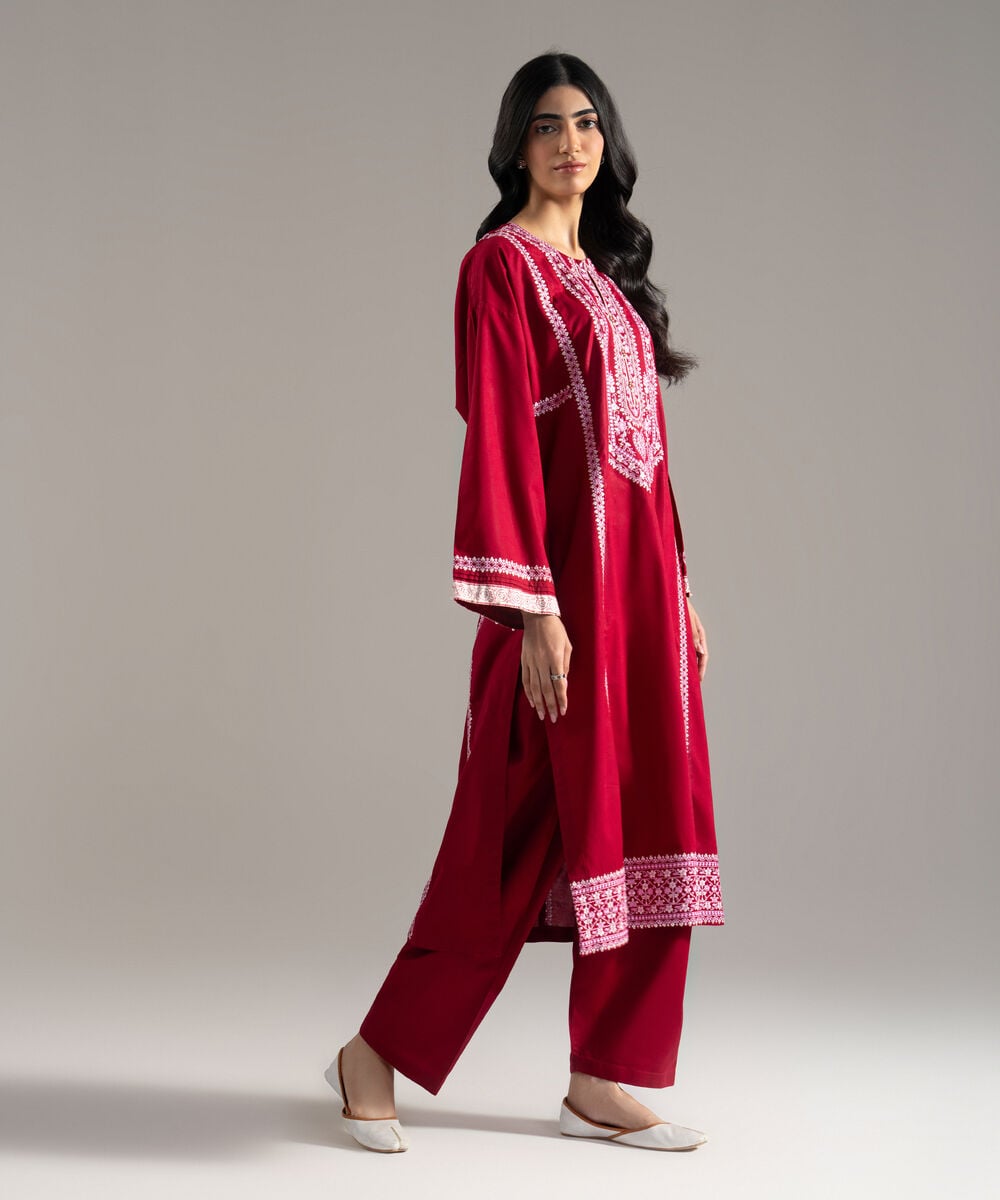 Embroidered Cambric Shirt PRW26SMV106S
