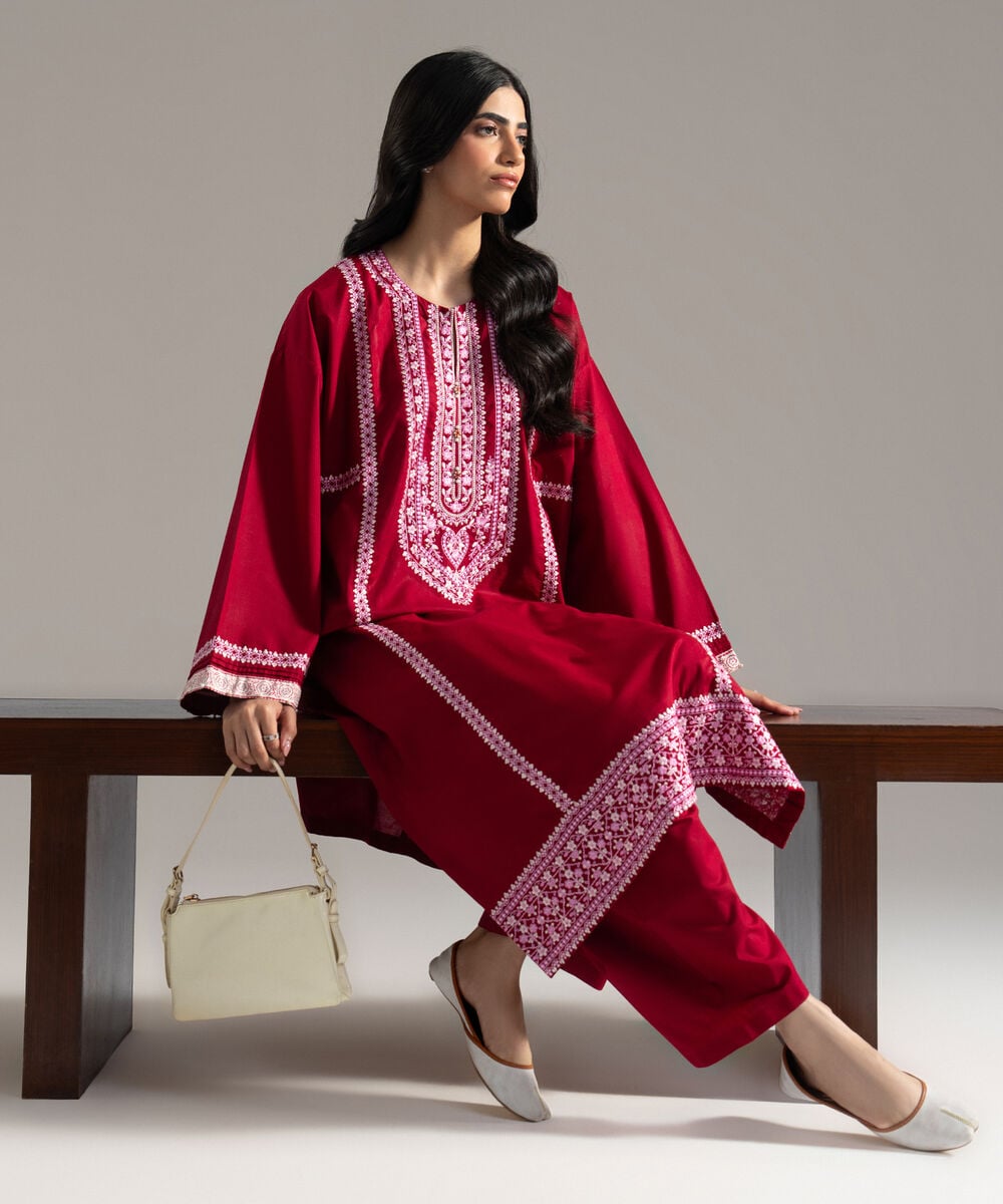 Embroidered Cambric Shirt PRW26SMV106S