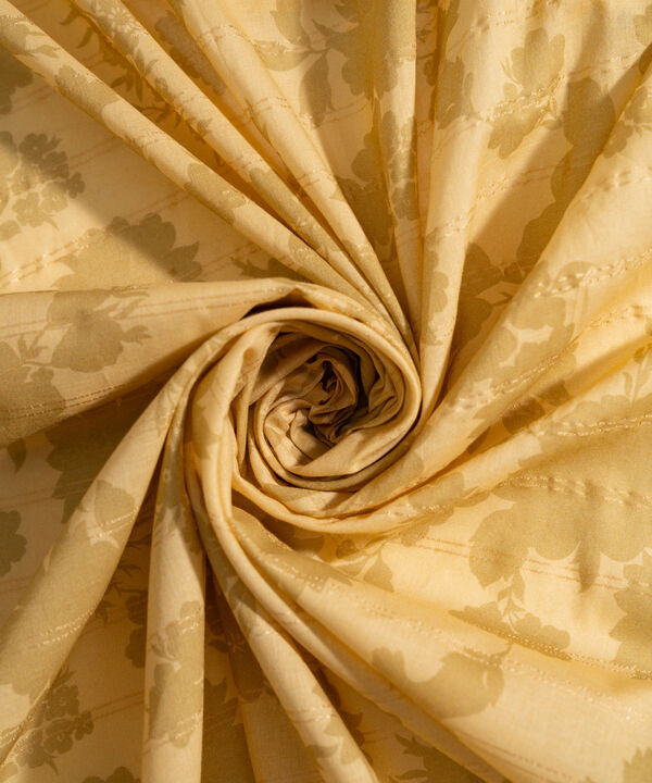 Printed Zari Voile Dupatta