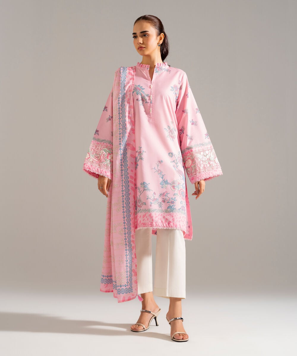 Printed Zari Voile Dupatta PRW26SMV919D