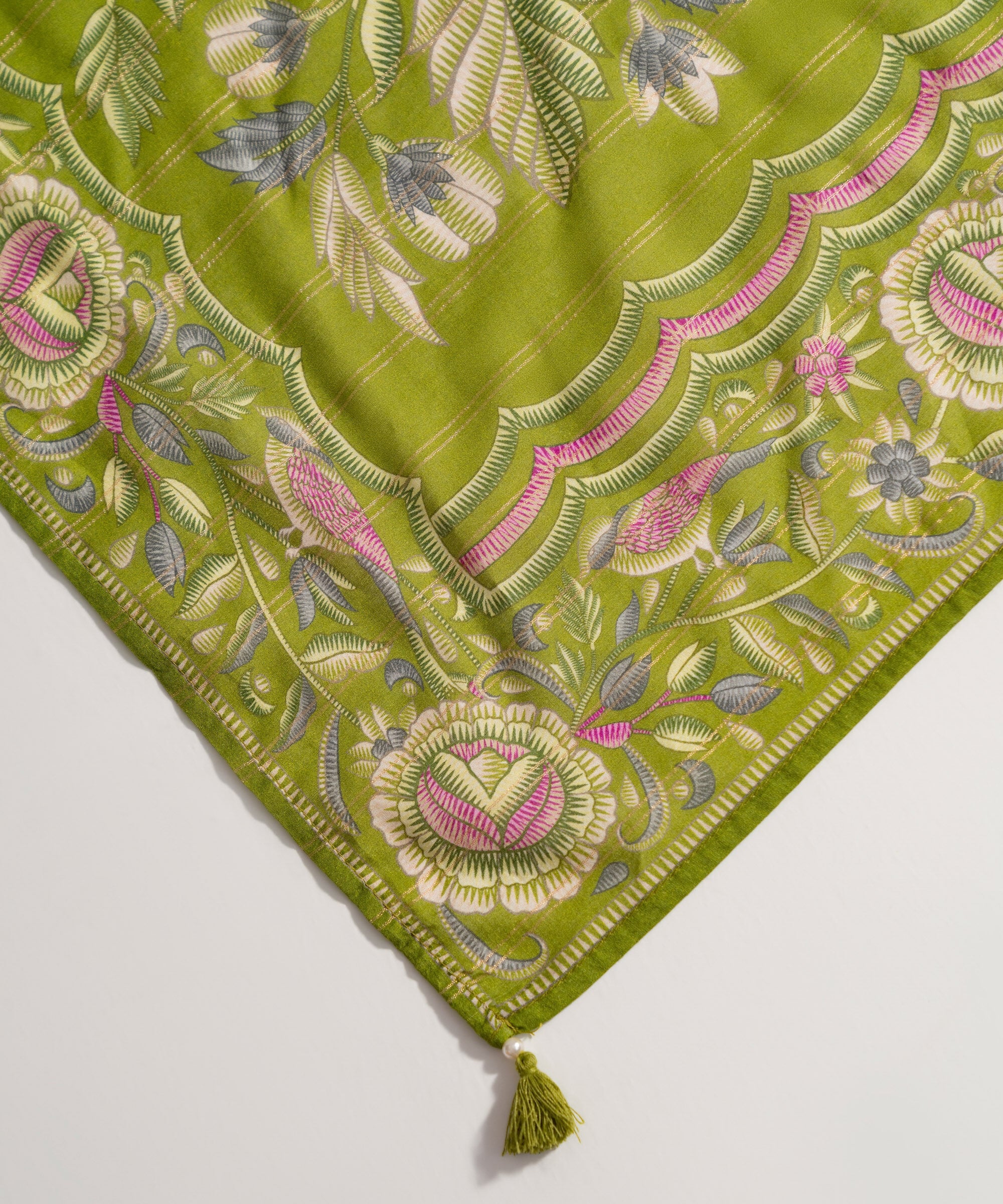 Printed Zari Voile Dupatta PRW26SMV922D