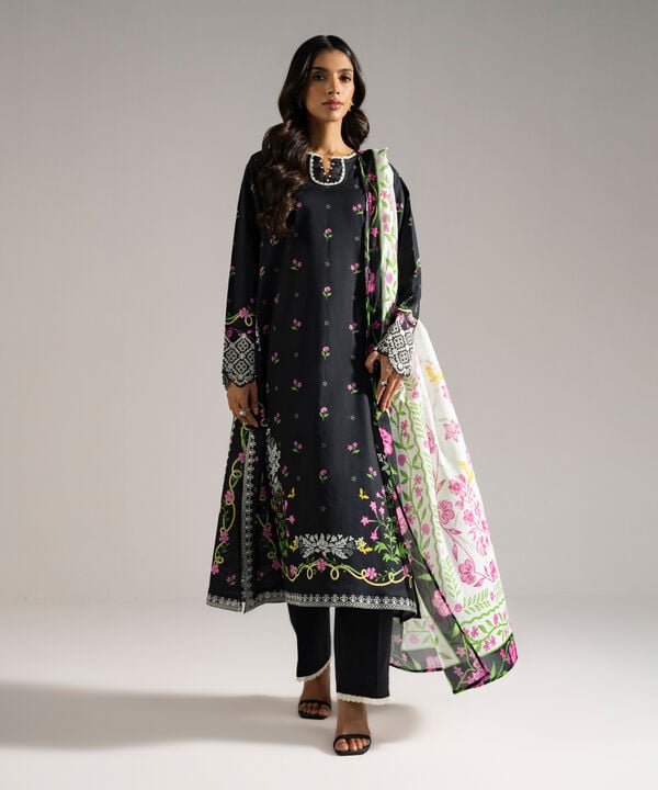 Printed Voile Dupatta