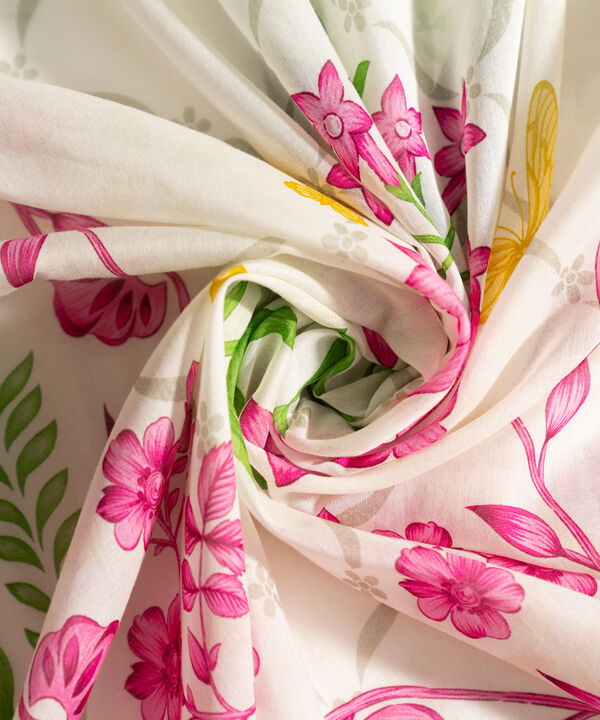 Printed Voile Dupatta