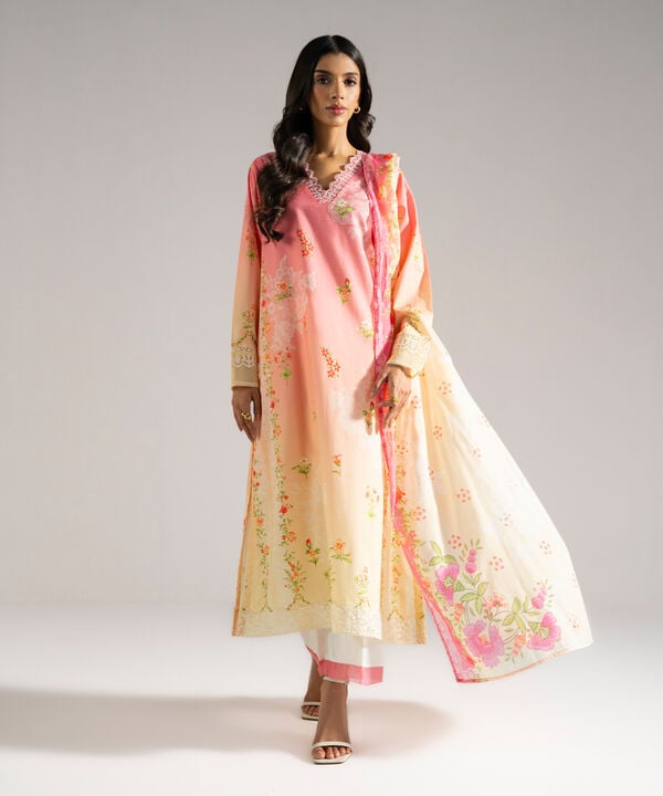 Printed Voile Dupatta