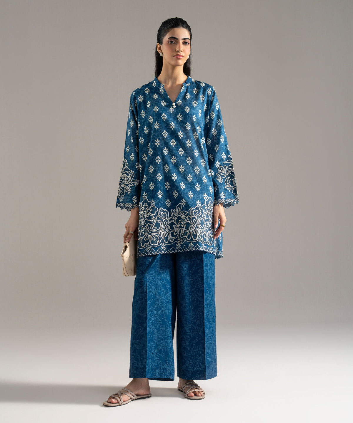 2 Piece - Embroidered Lawn Suit PRW26SSTV106