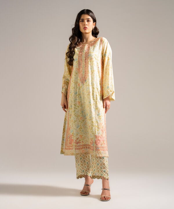 2 Piece - Embroidered Lawn Suit
