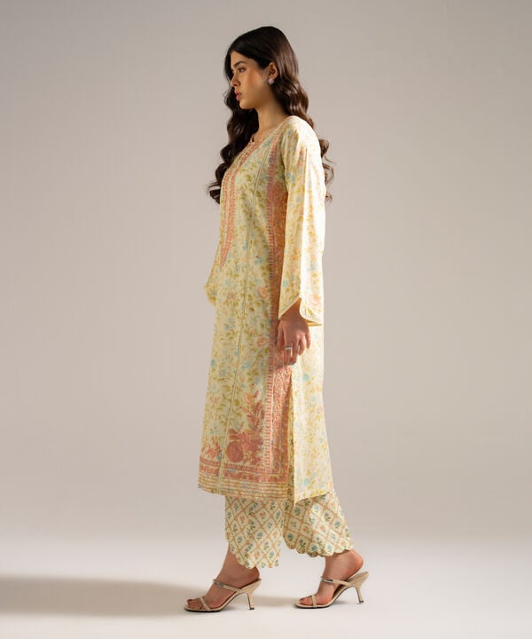 2 Piece - Embroidered Lawn Suit