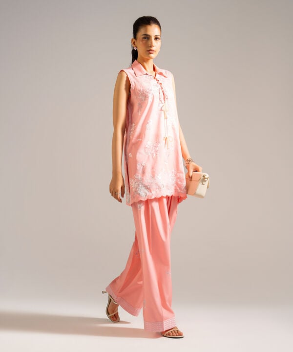 2 Piece - Embroidered Lawn Suit