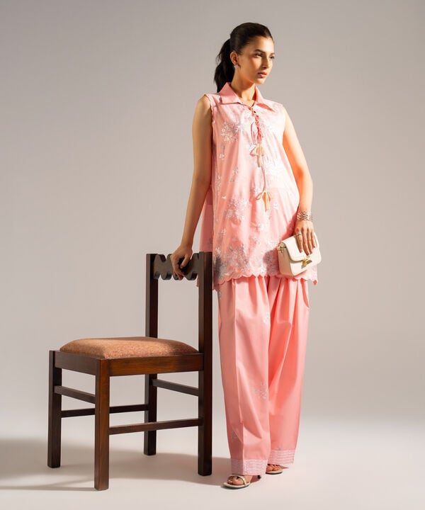 2 Piece - Embroidered Lawn Suit