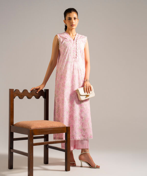 2 Piece - Embroidered Lawn Suit