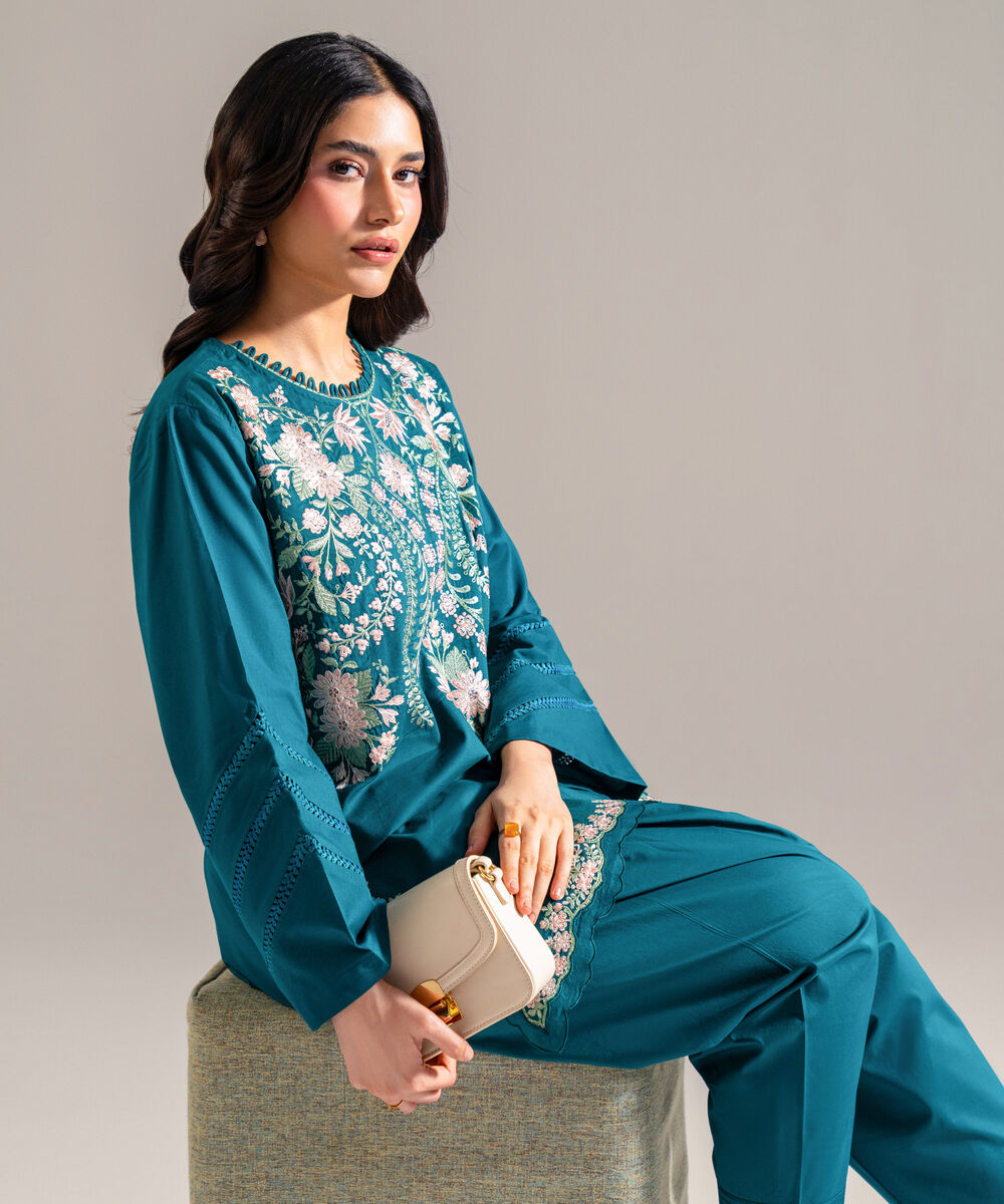 2 Piece - Embroidered Lawn Suit PRW26SSTV919