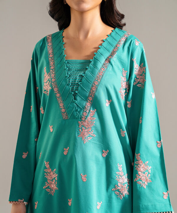 2 Piece - Embroidered Lawn Suit