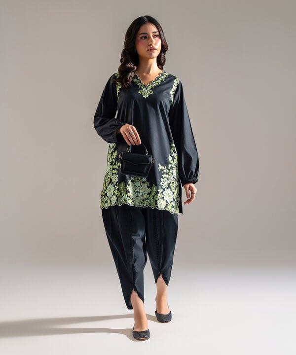 2 Piece - Embroidered Lawn Suit